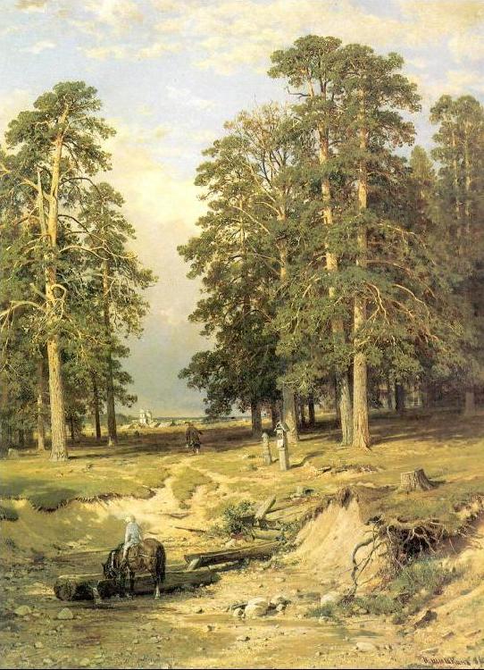 Ivan Shishkin Holy Spring near Elabuga oil painting image